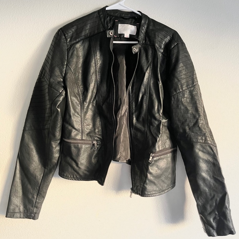 Leather Biker Jacket